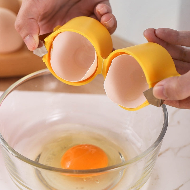 Egg Shell Opener & Egg Beater Kitchen Tool