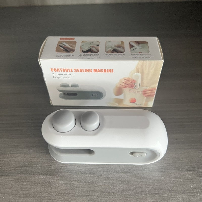 Portable Heat Sealer for Snack and Food Storage Bags